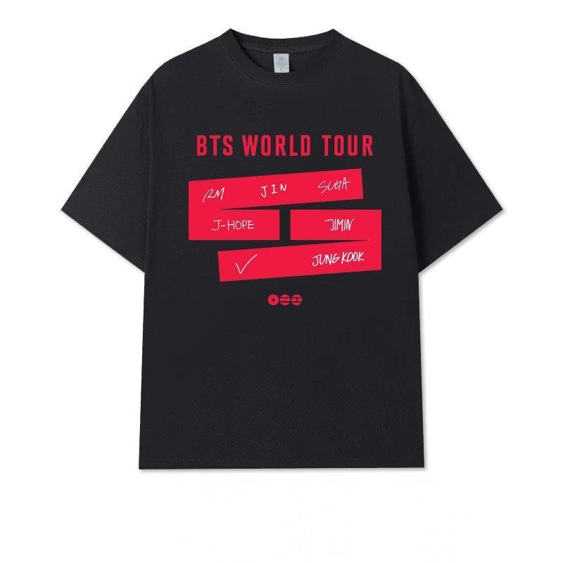 JIN RUNSEOKJIN TOUR ENCORE T-SHIRTS 100% BAUMWOLLE