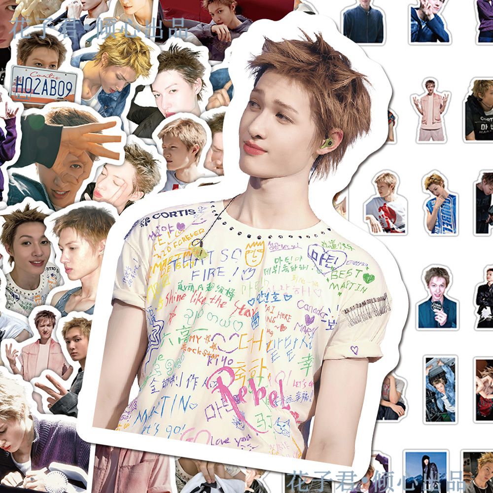 CORTIS-AUFKLEBER, 70 STÜCK