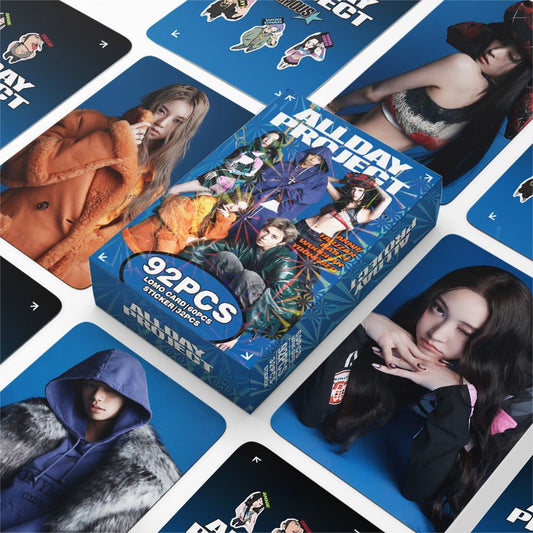 ALLDAY PROJECT PHOTOCARDS 92PCS (60 CARDS+ 32 STICKERS)