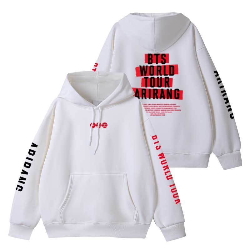 BTS TOUR 2026 COLLEGE JACKET AND HOODIE