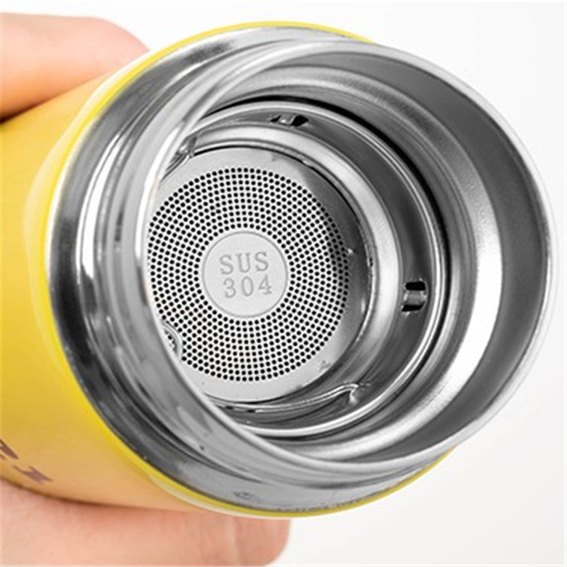 BT21 Thermoskanne aus Edelstahl, 500 ml, mit LED-Temperaturanzeige