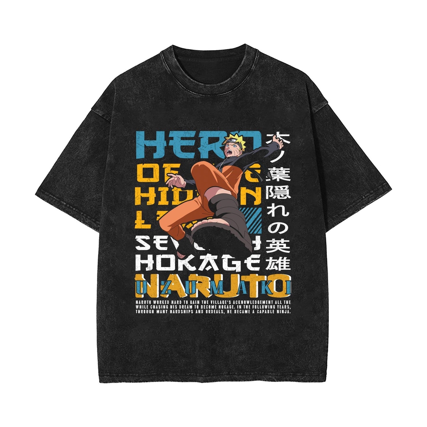 NARUTO MERCH T SHIRT 100% COTTON