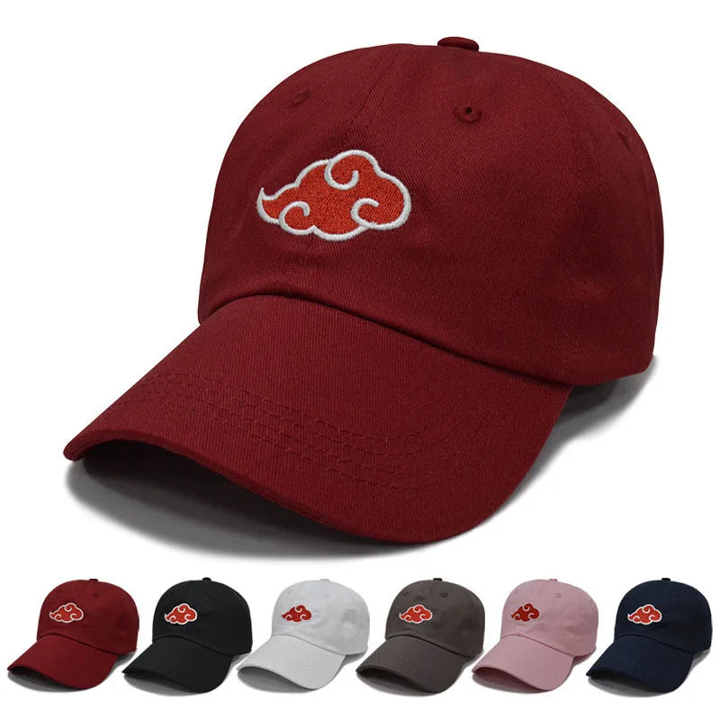 Naruto Merch Cap Cotton Embroidery