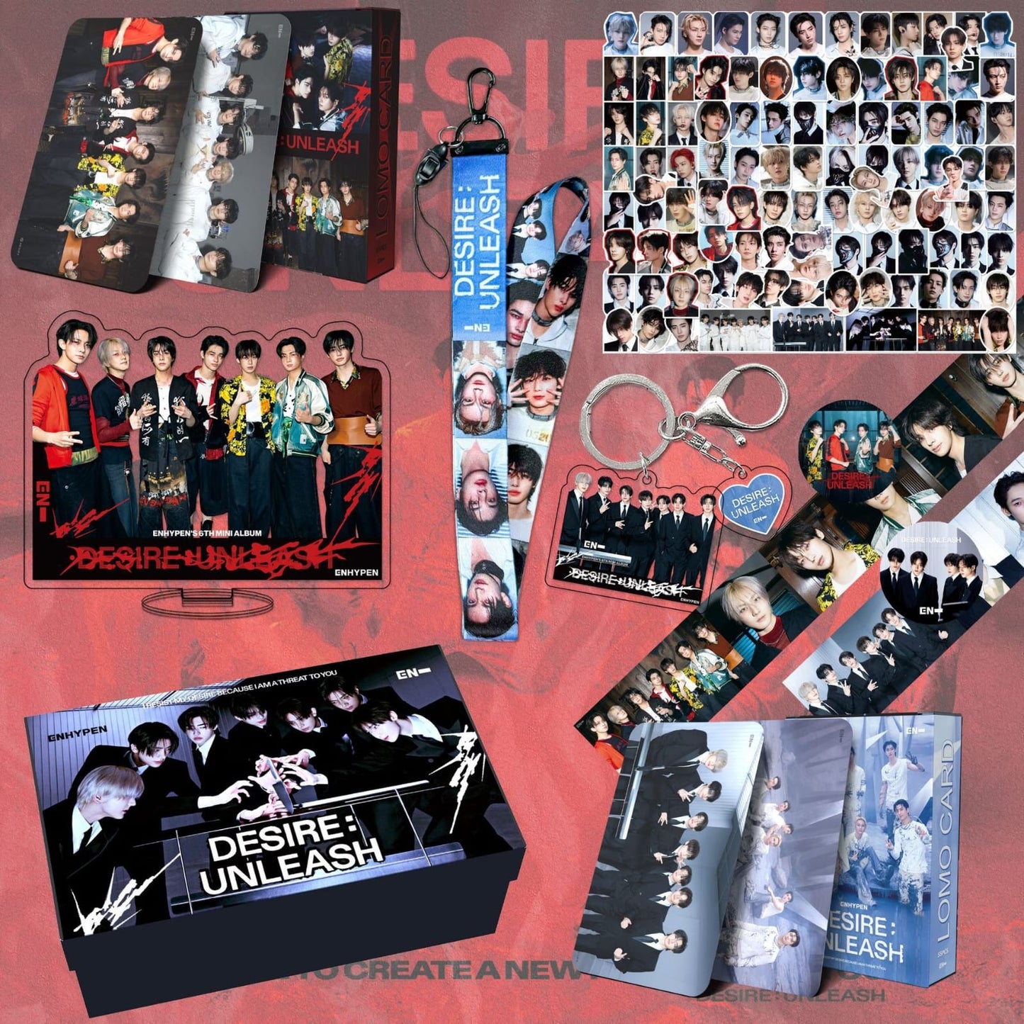 ENHYPEN ROMANCE KIT: UNTOLD 161 TEILE (GESCHENKBOX MIT/ VERSCHIEDENEN ARTIKELN!✨)