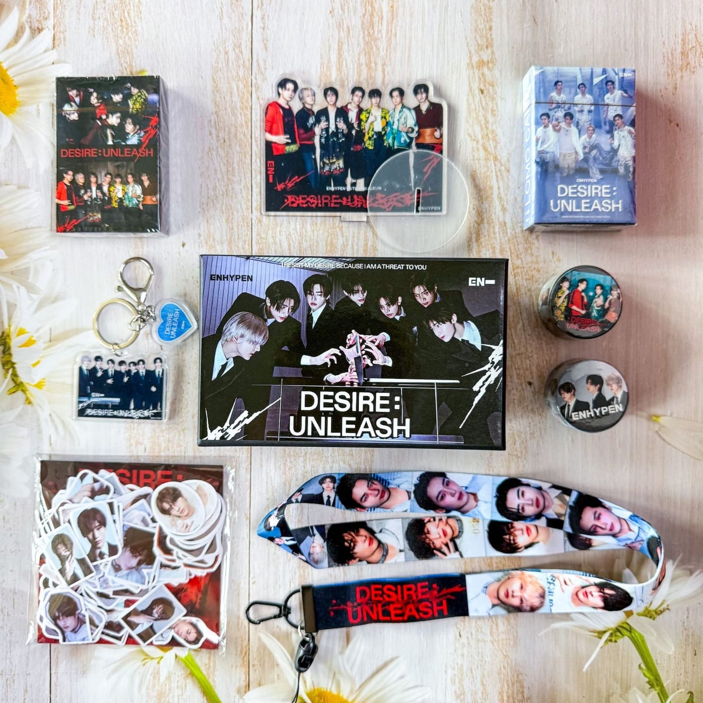 ENHYPEN ROMANCE KIT: UNTOLD 161 TEILE (GESCHENKBOX MIT/ VERSCHIEDENEN ARTIKELN!✨)