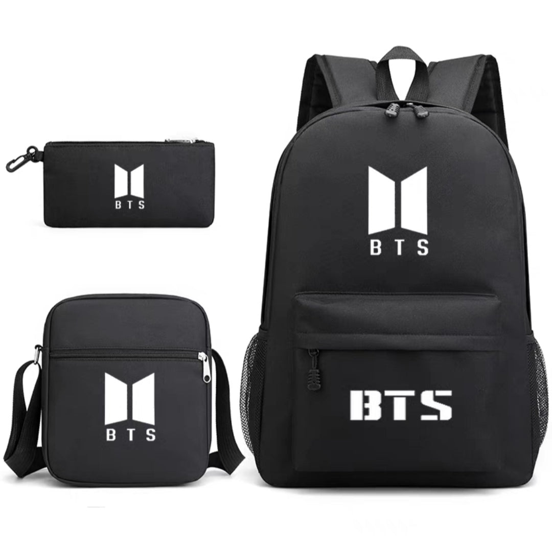 BTS-Rucksack-, Hüllen- und Taschenset