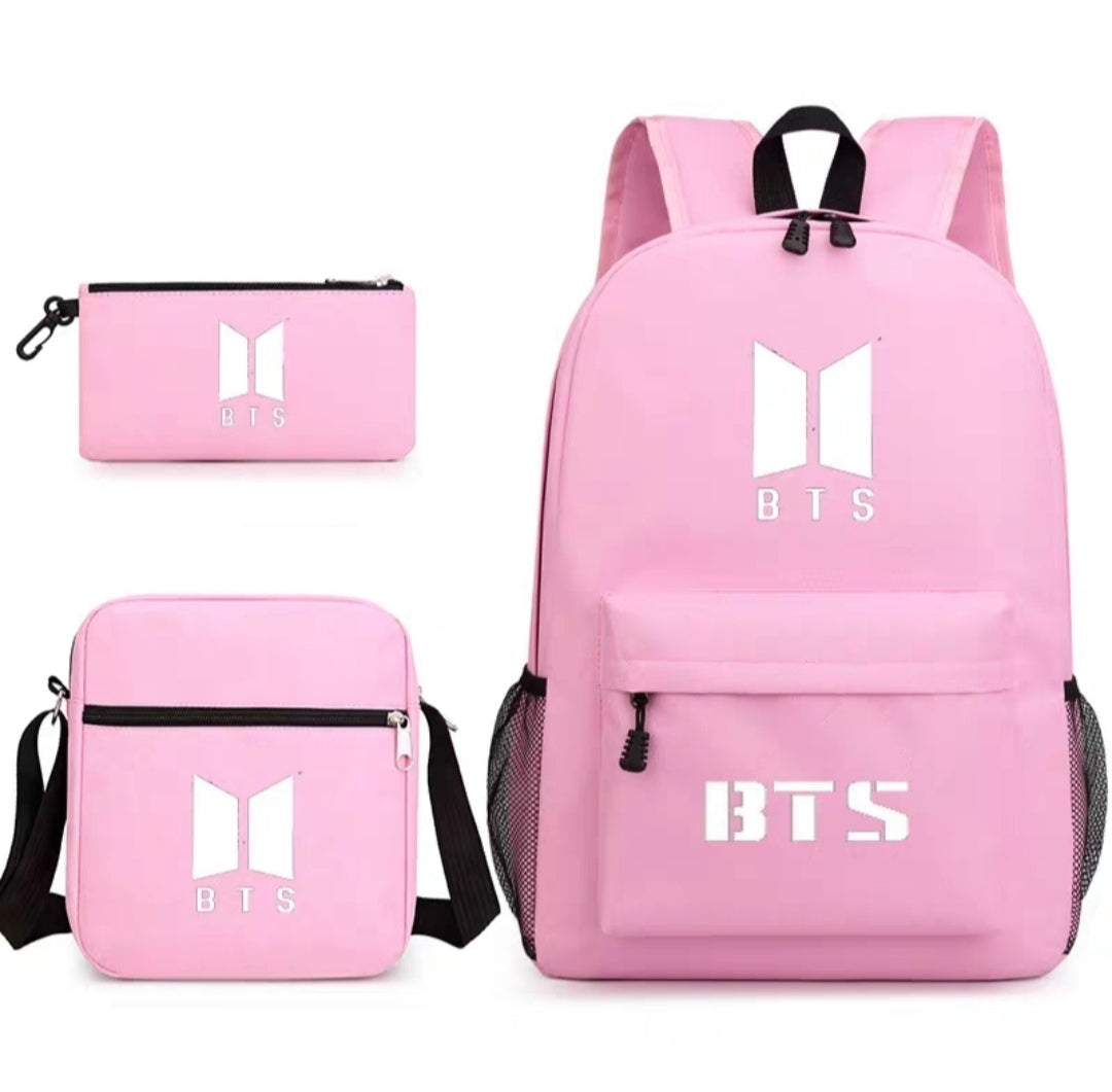 BTS-Rucksack-, Hüllen- und Taschenset