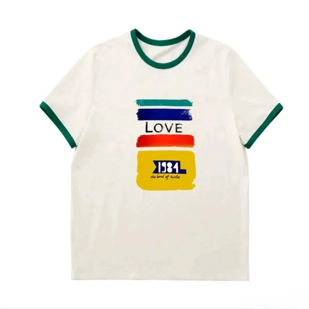 BTS JIMIN T-SHIRT GLEICHES LIEBE 1984 100% BAUMWOLLE