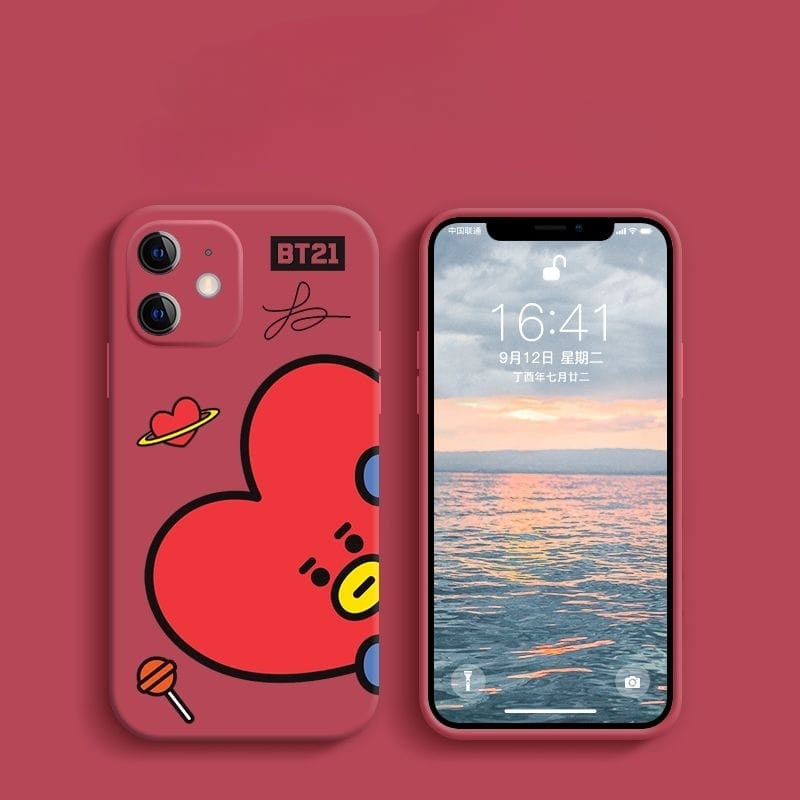 BT21 BTS CELL PHONE CASES ALL CHARACTERS - IPHONE VARIOUS MODELS!