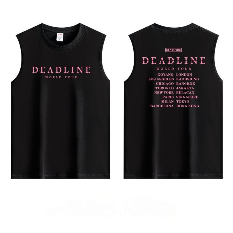 BLACKPINK DEADLINE T-SHIRTS 100% BAUMWOLLE