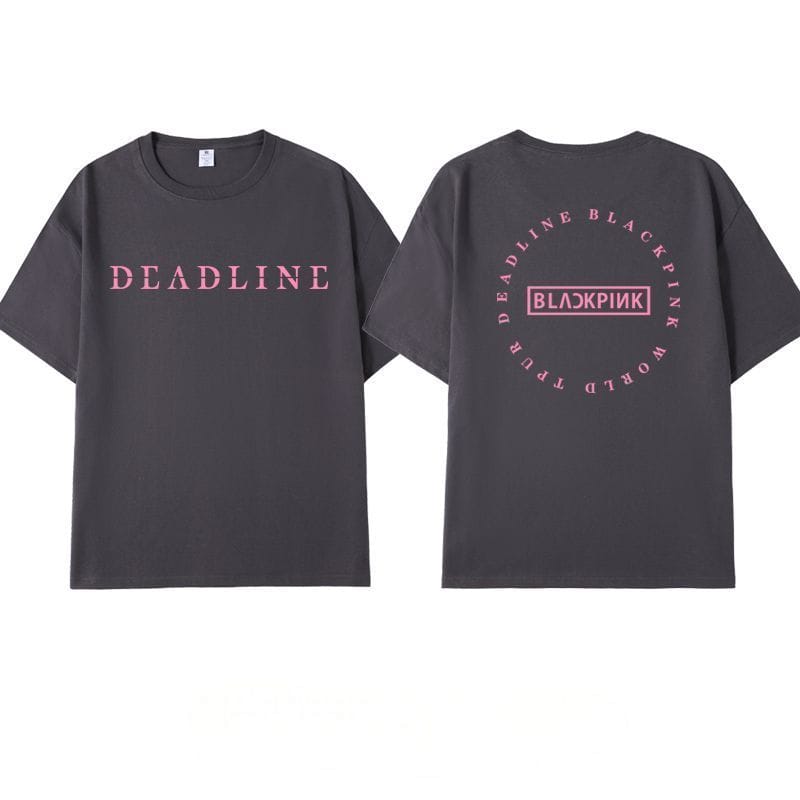 BLACKPINK DEADLINE T-SHIRTS 100% BAUMWOLLE