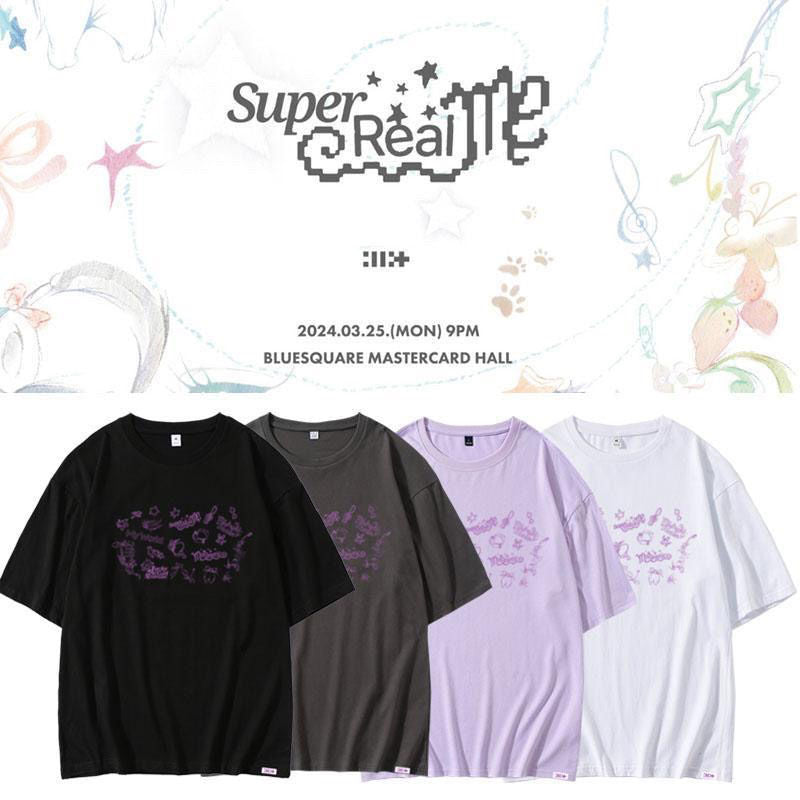 ILLIT SUPER REAL ME T-SHIRT 100% BAUMWOLLE