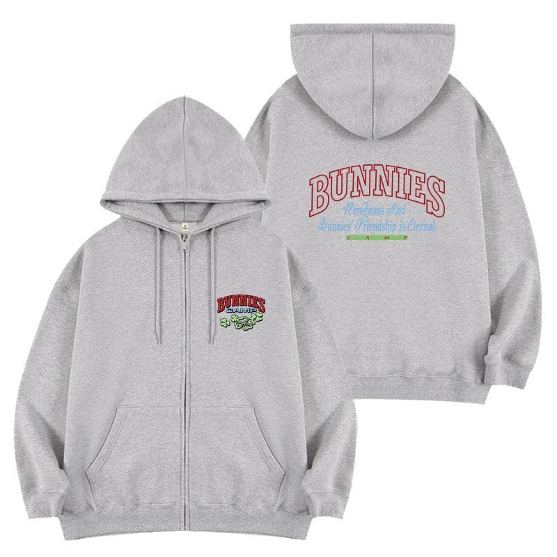 NEWJEANS BUNNIES CAMP HOODIE UND HOSE