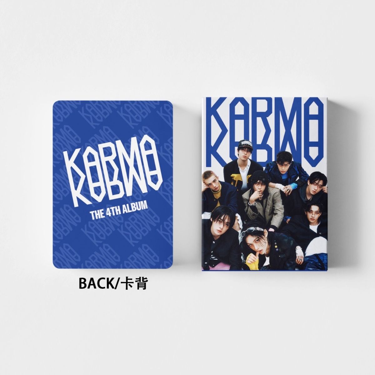 Fotokarten Stray Kids Karma 127 Stück (55 Karten + 72 Sticker)