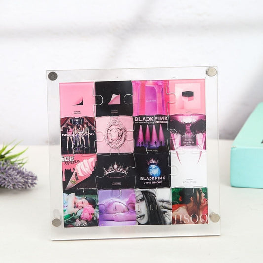 BLACKPINK-ALBEN DEKORATIVES PUZZLE-BRETT