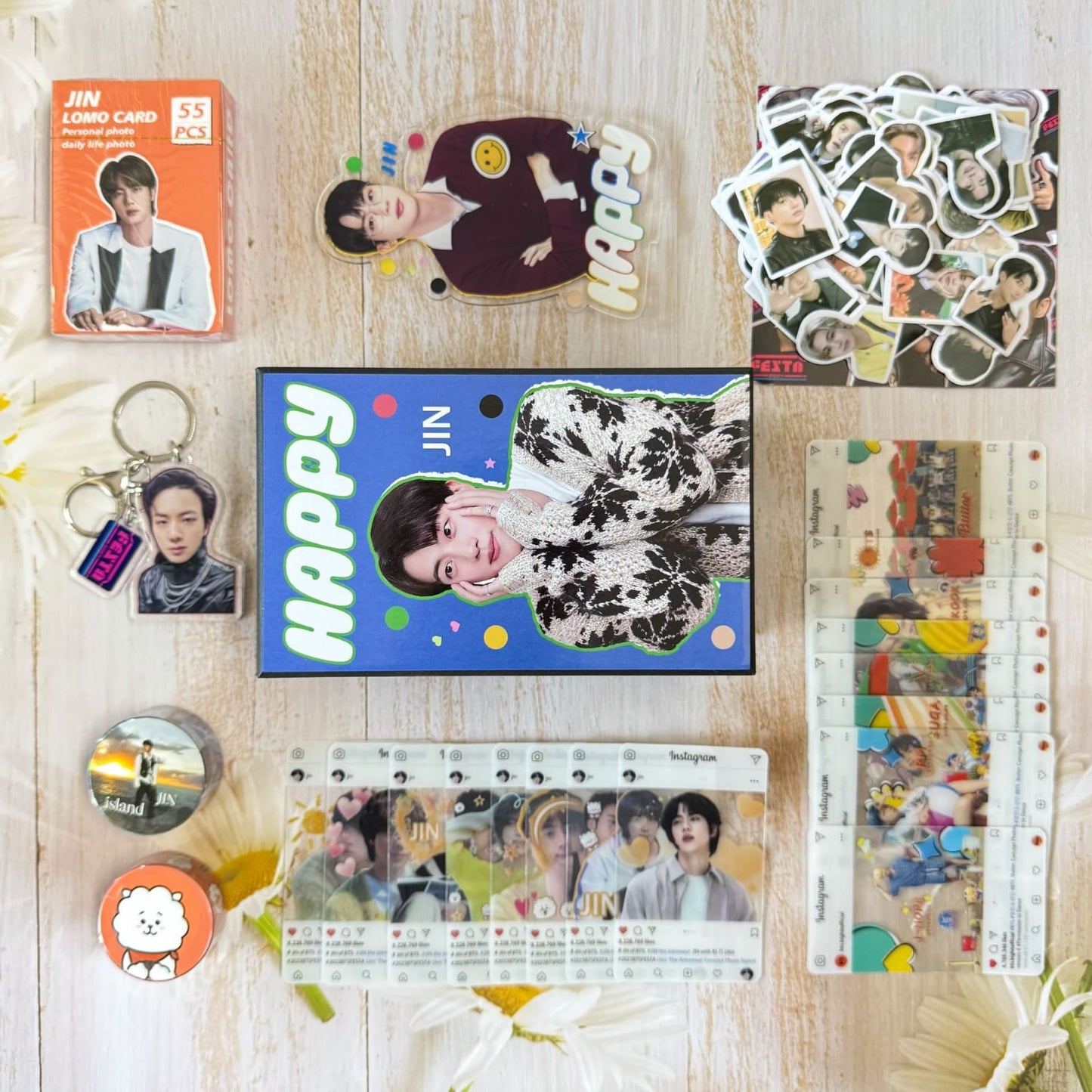 BTS Jin Happy Geschenkbox