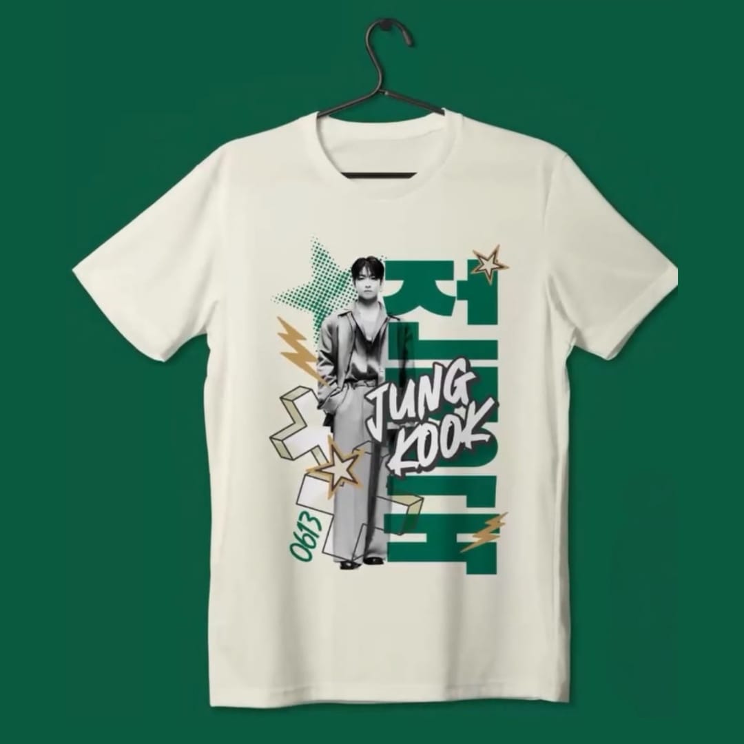 JUNGKOOK T-SHIRT 100% BAUMWOLLE