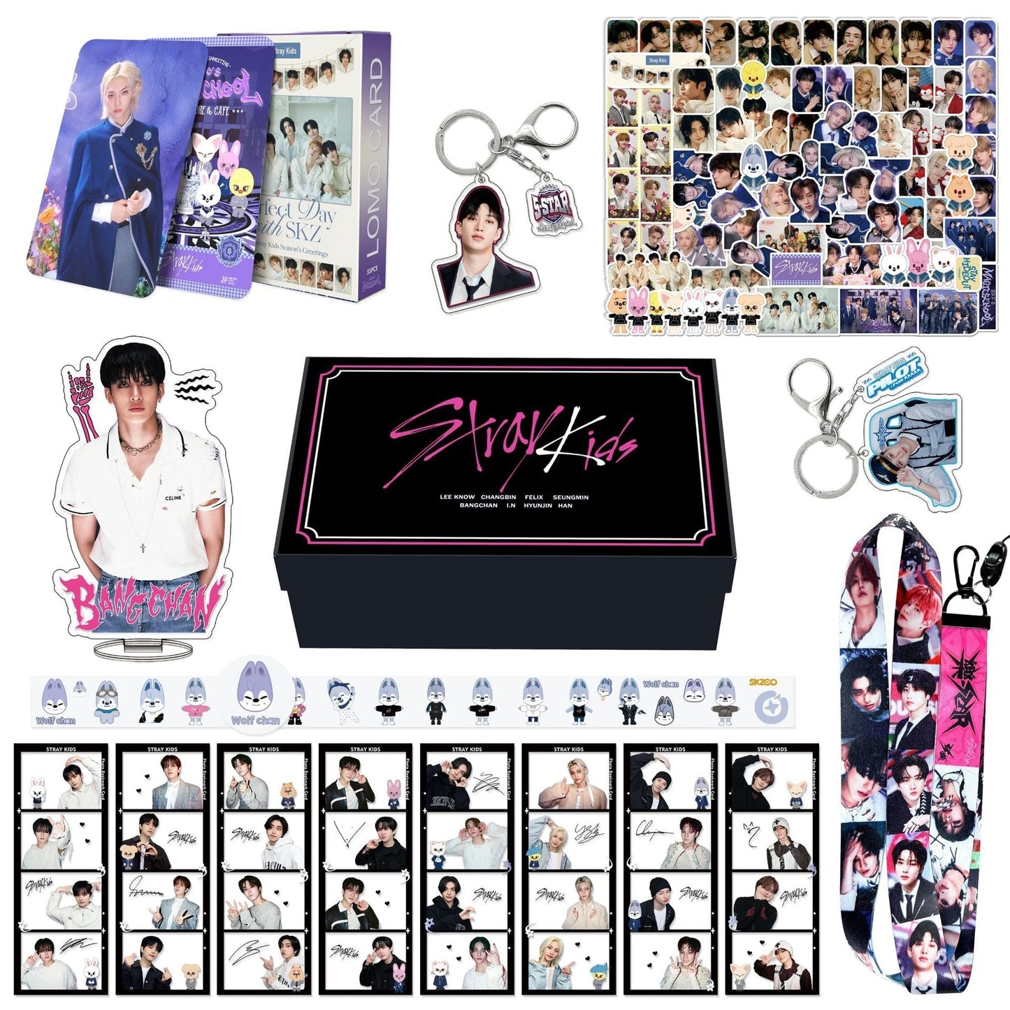 STRAY KIDS GESCHENKBOX (ALLE MITGLIEDER)
