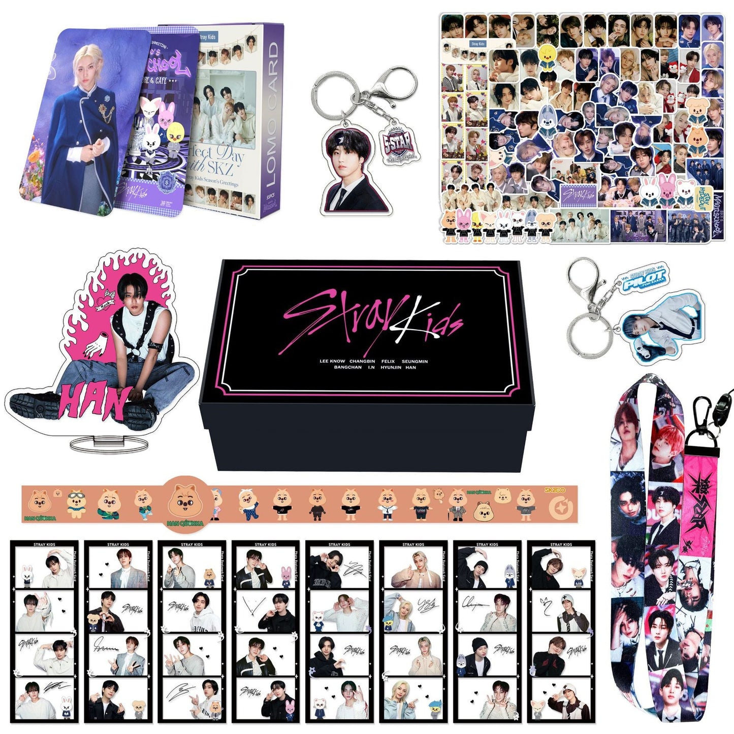 STRAY KIDS GESCHENKBOX (ALLE MITGLIEDER)