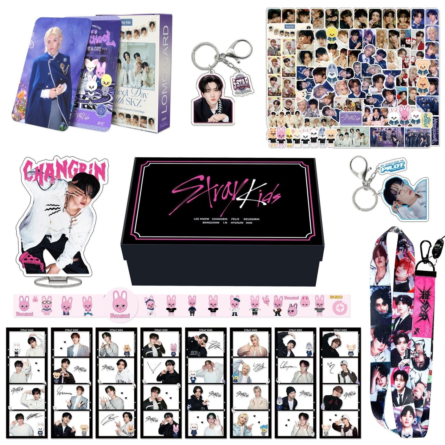 STRAY KIDS GESCHENKBOX (ALLE MITGLIEDER)
