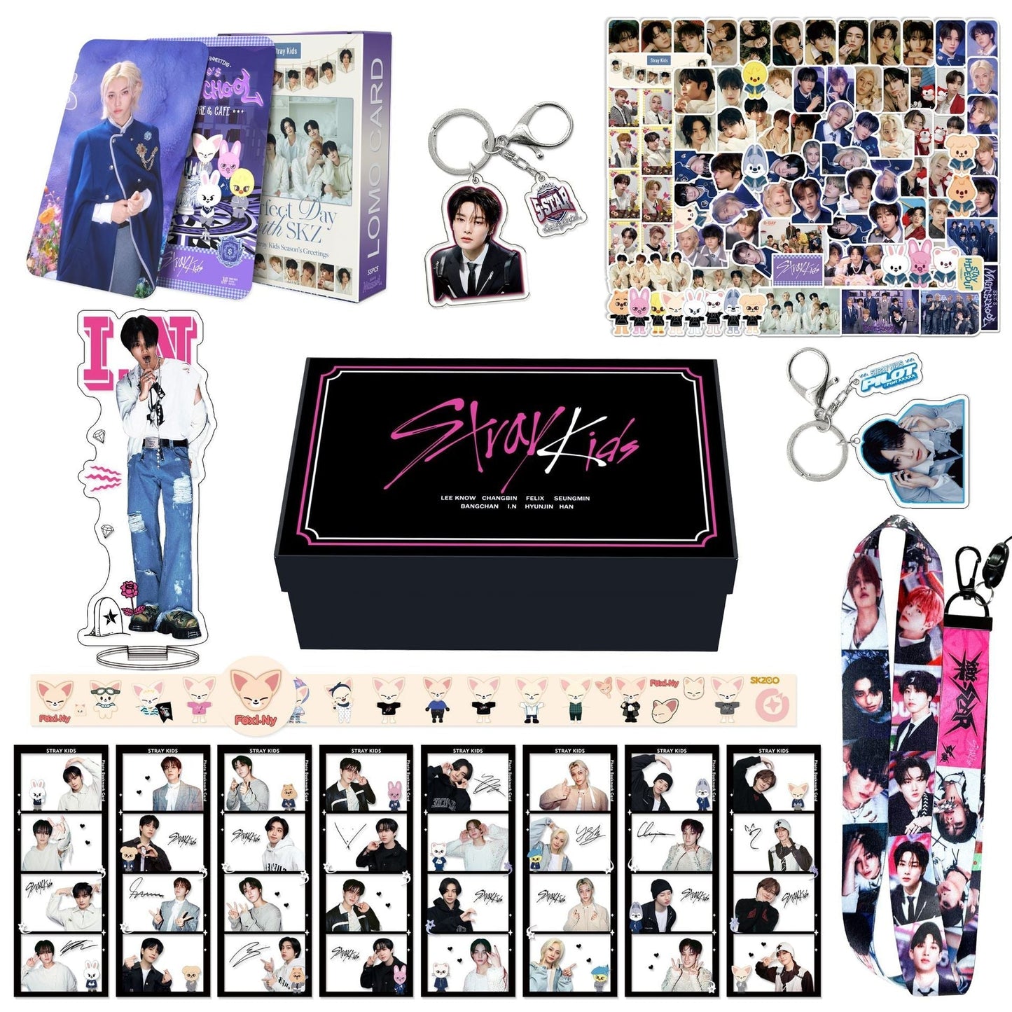 STRAY KIDS GESCHENKBOX (ALLE MITGLIEDER)