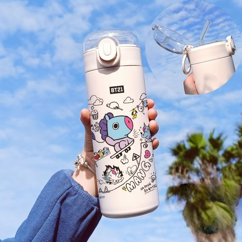 BT21 Thermosflaschen aus Edelstahl, 420 ml