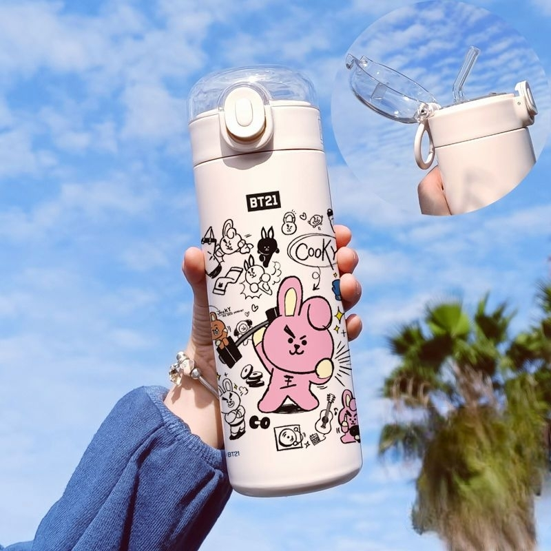 BT21 Thermosflaschen aus Edelstahl, 420 ml