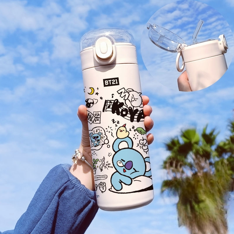 BT21 Thermosflaschen aus Edelstahl, 420 ml
