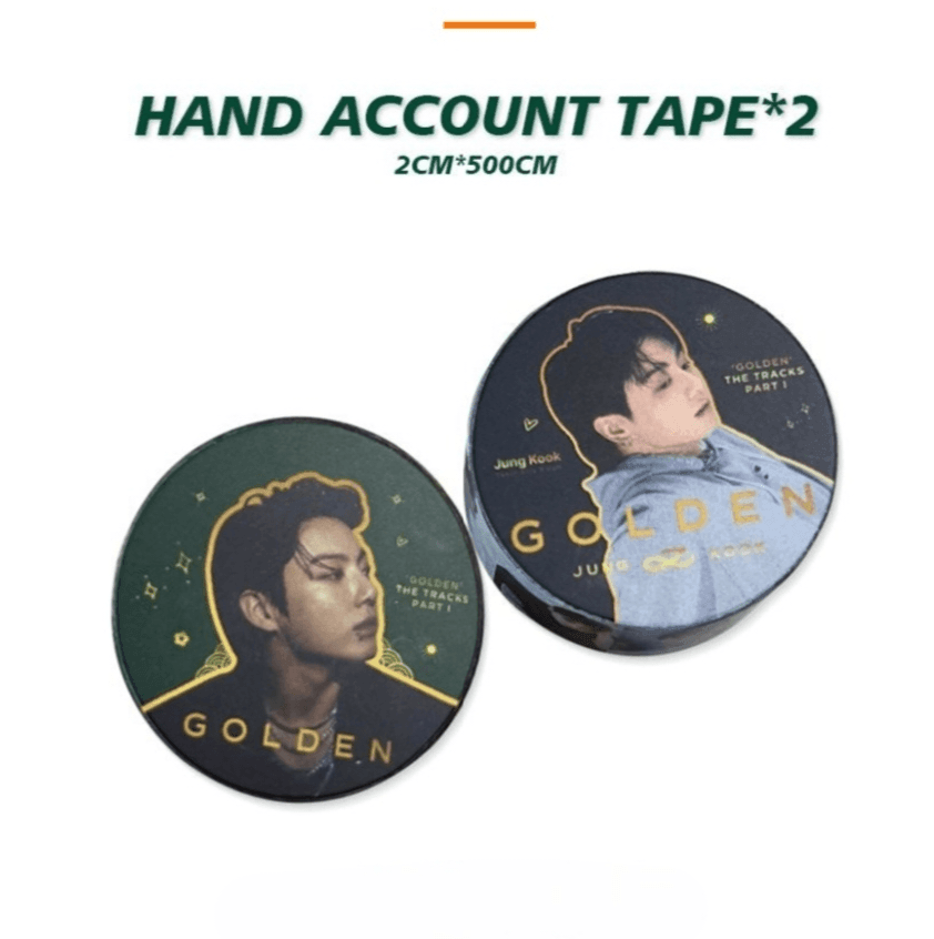 BTS JUNGKOOK GOLDEN KIT MIT 159 TEILEN (GESCHENKBOX MIT VERSCHIEDENEN ARTIKELN!✨)