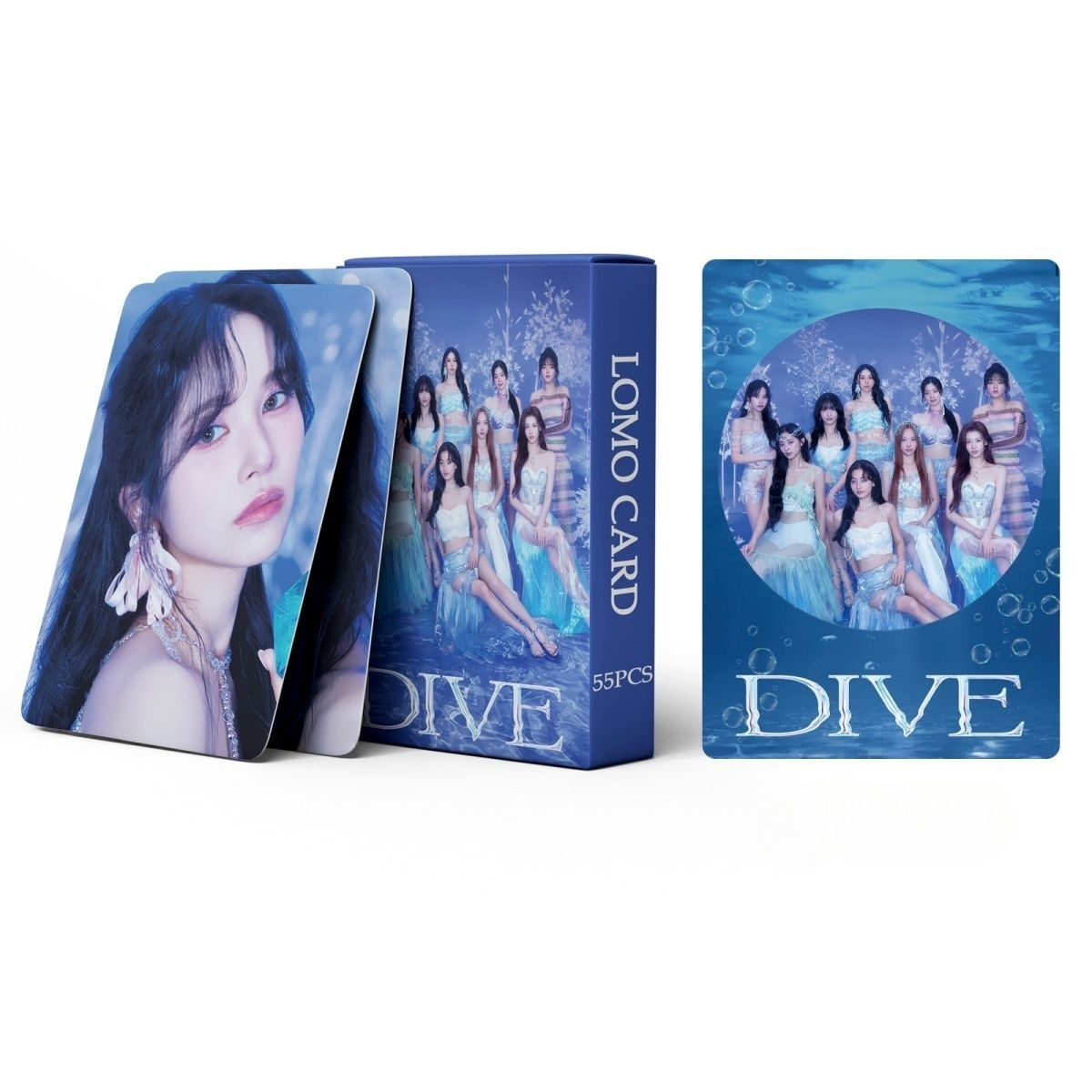 KIT W/ 55 FOTOKARTEN TWICE DIVE