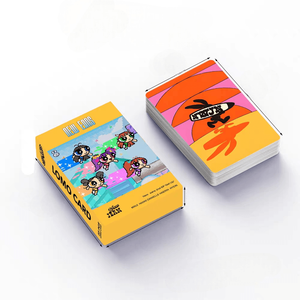 BOX MIT 55 FOTOKARTEN NEWJEANS GET UP