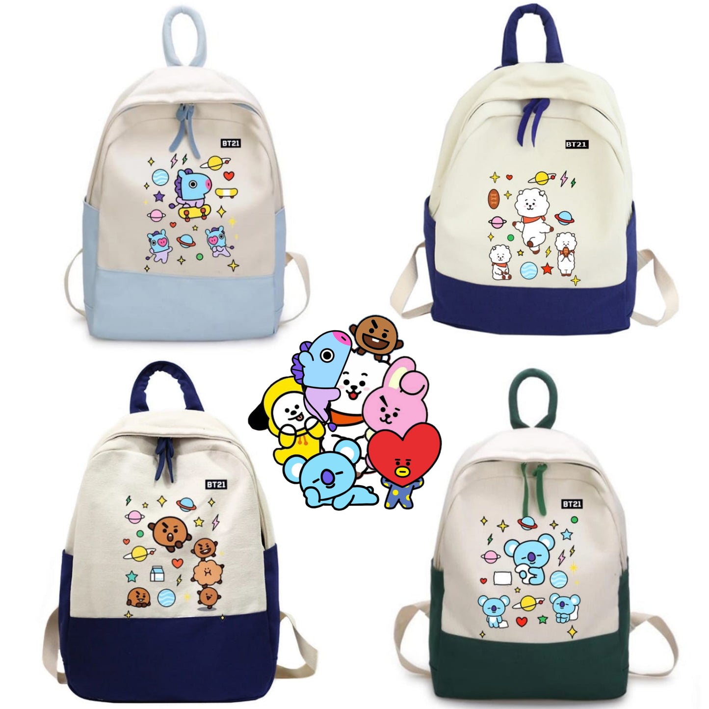 BT21 BTS RUCKSÄCKE