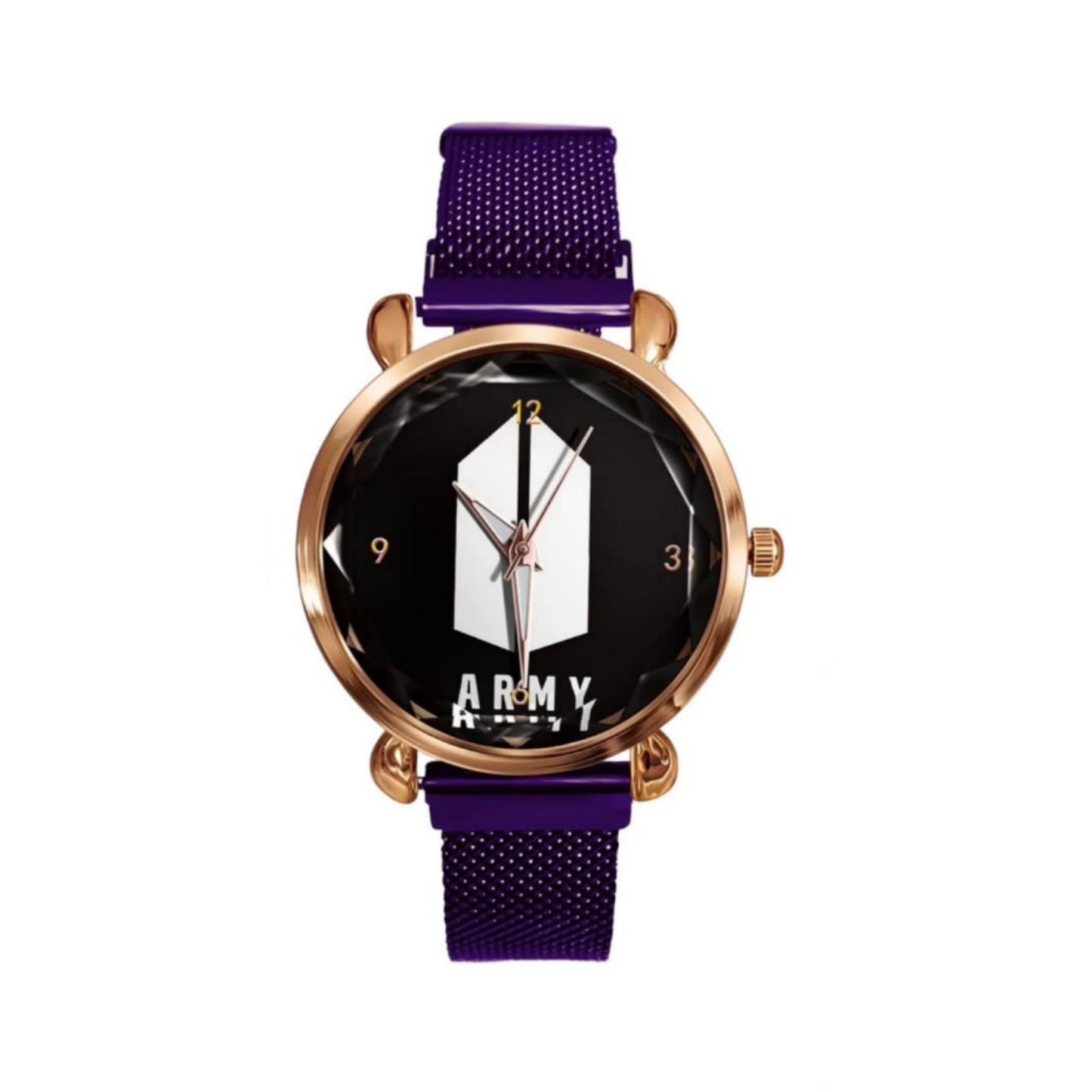 BTS ARMY UHREN MIT EDELSTAHLARMBAND - 3 FARBOPTIONEN!✨