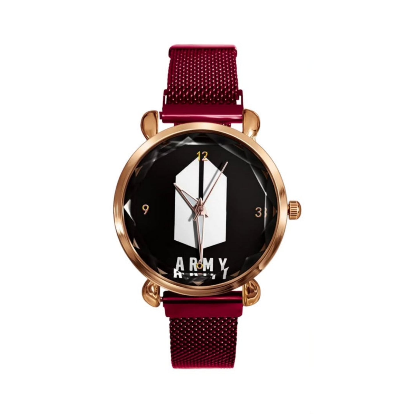 BTS ARMY UHREN MIT EDELSTAHLARMBAND - 3 FARBOPTIONEN!✨