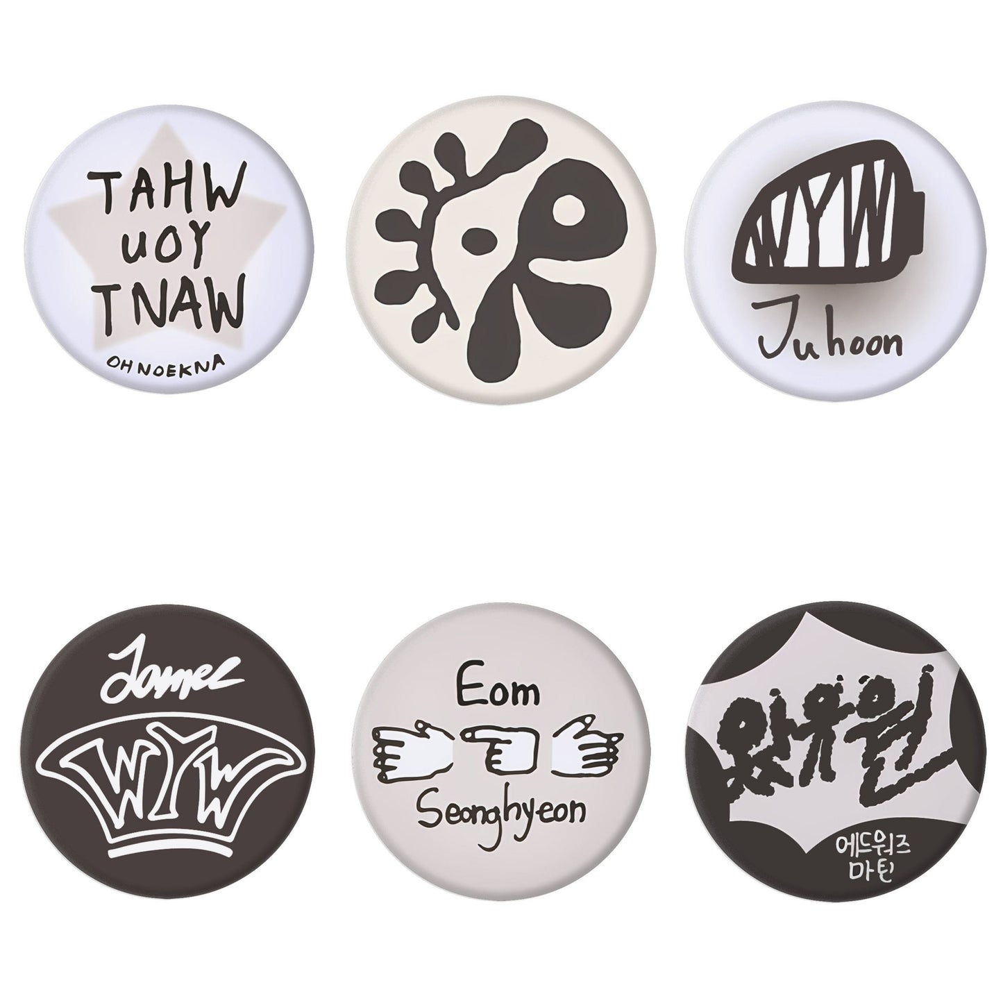 CORTIS-KNÖPFE 6 EINHEITEN