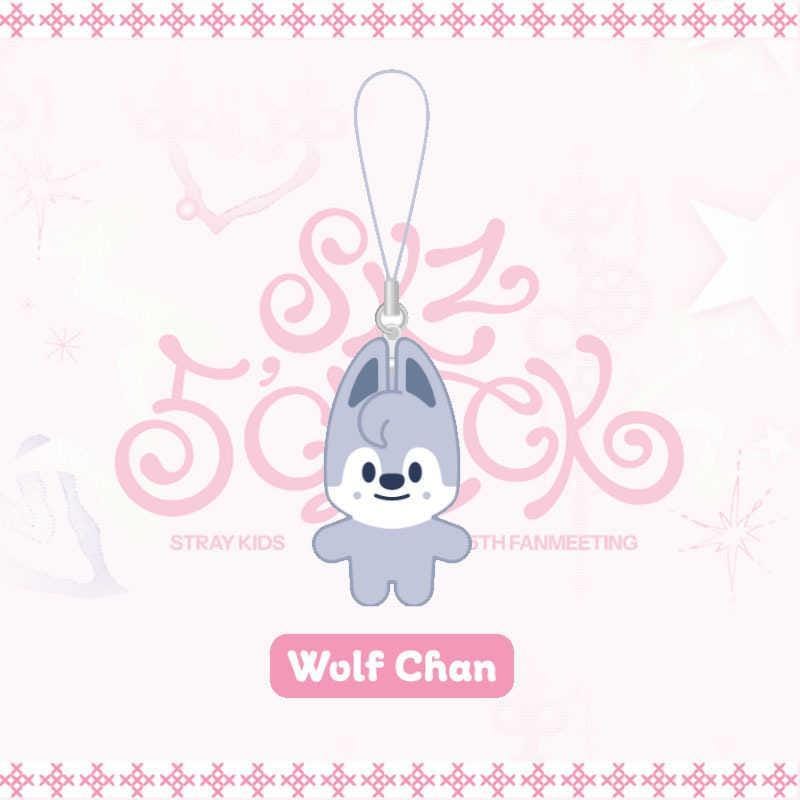 STRAY KIDS SKZ 5'CLOCK SKZOO SCHLÜSSELANHÄNGER