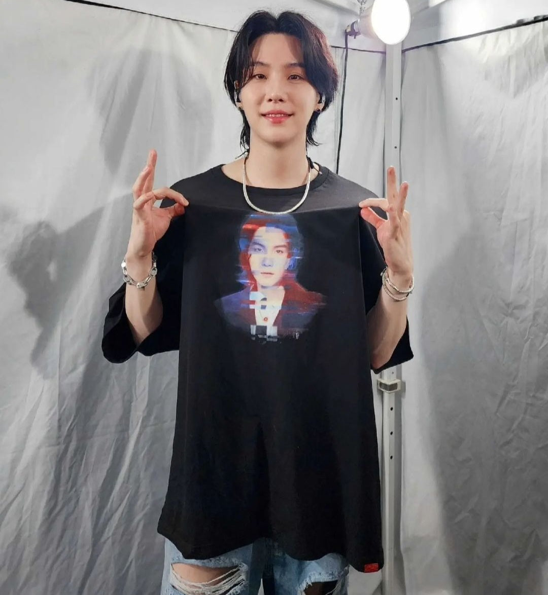 T-SHIRT SUGA AGUST D D'DAY 100% BAUMWOLLE