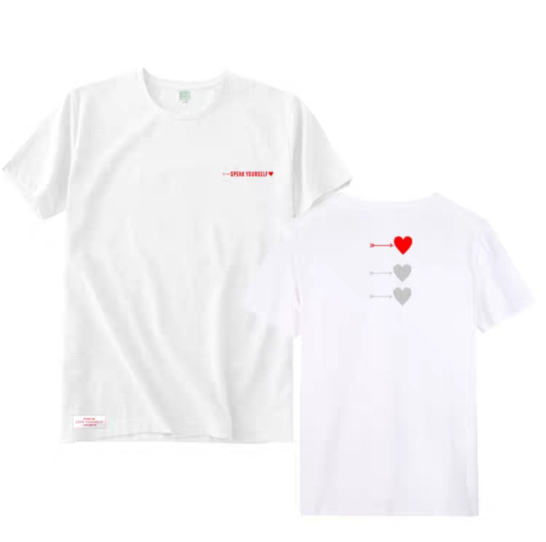 BTS WORLD TOUR LY SPEAK YOURSELF T-SHIRTS 100% BAUMWOLLE