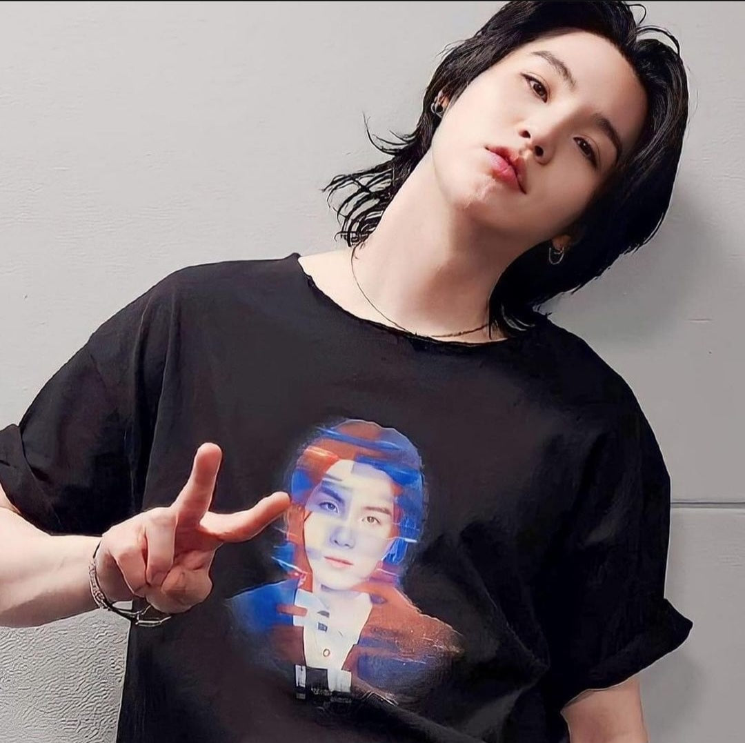 T-SHIRT SUGA AGUST D D'DAY 100% BAUMWOLLE