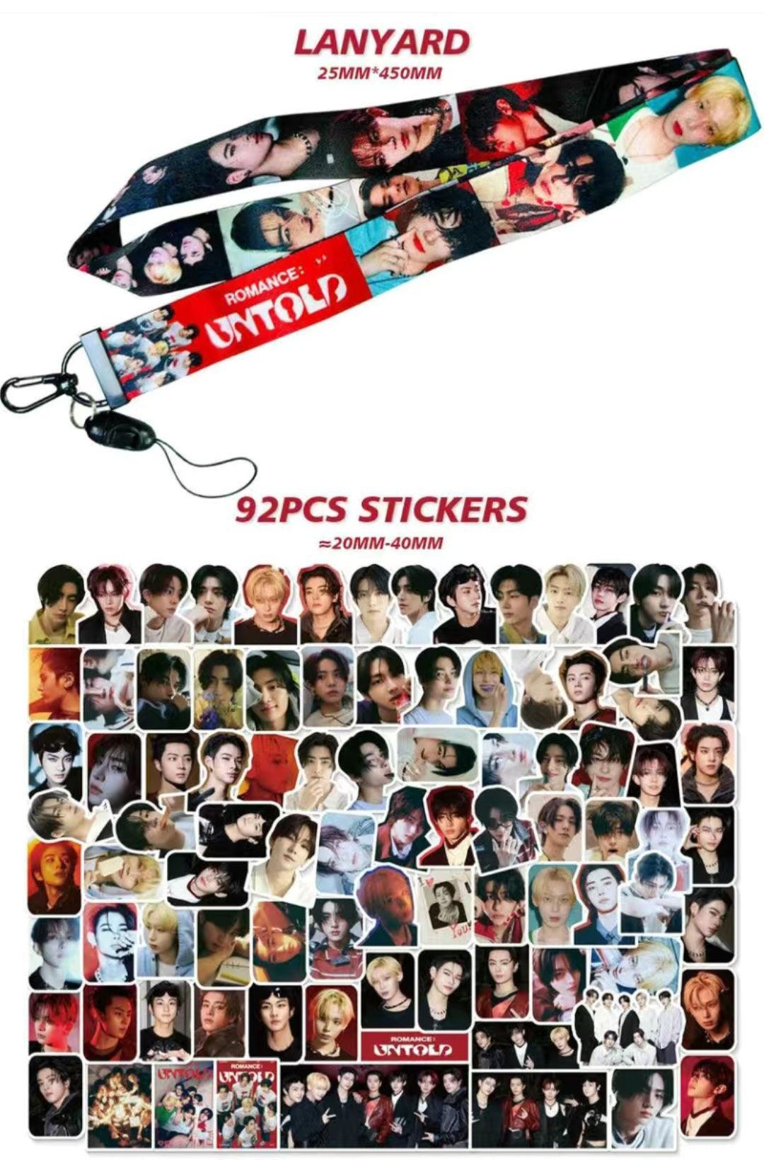 ENHYPEN ROMANCE KIT: UNTOLD 161 TEILE (GESCHENKBOX MIT/ VERSCHIEDENEN ARTIKELN!✨)