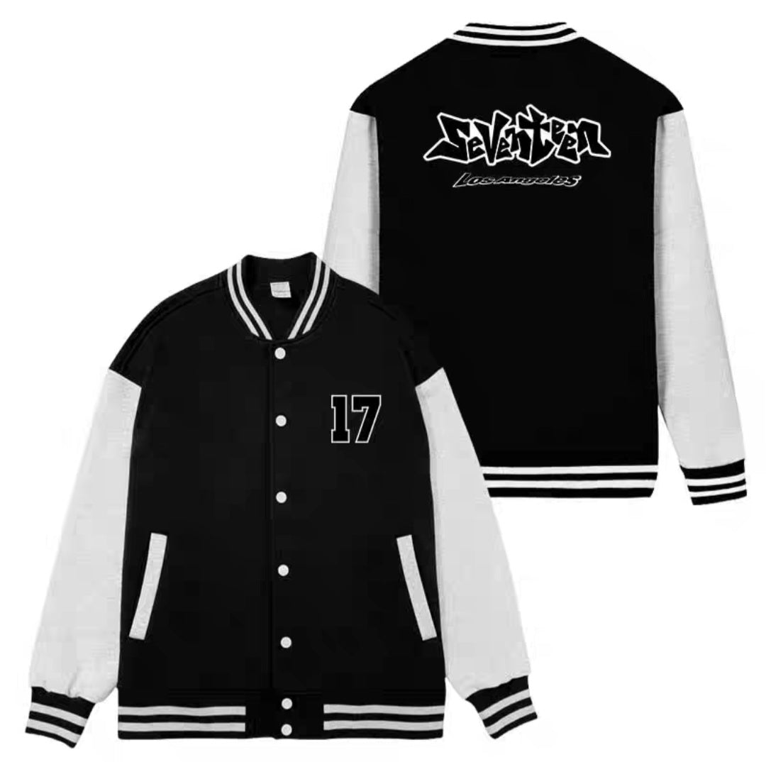 SEVENTEEN MERCH DIE CITY COLLEGE JACKE