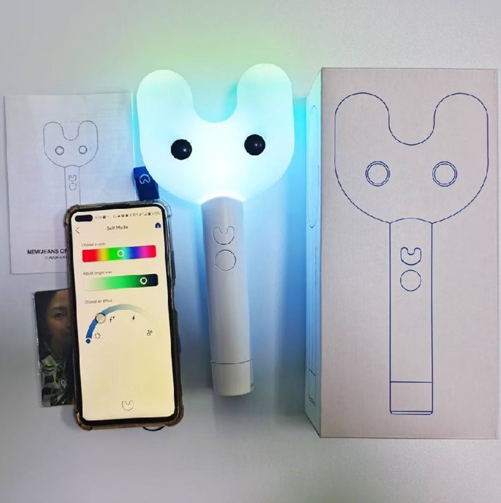 LIGHTSTICK NEWJEANS NJZ BLUETOOTH MIT PHOTOKARTEN