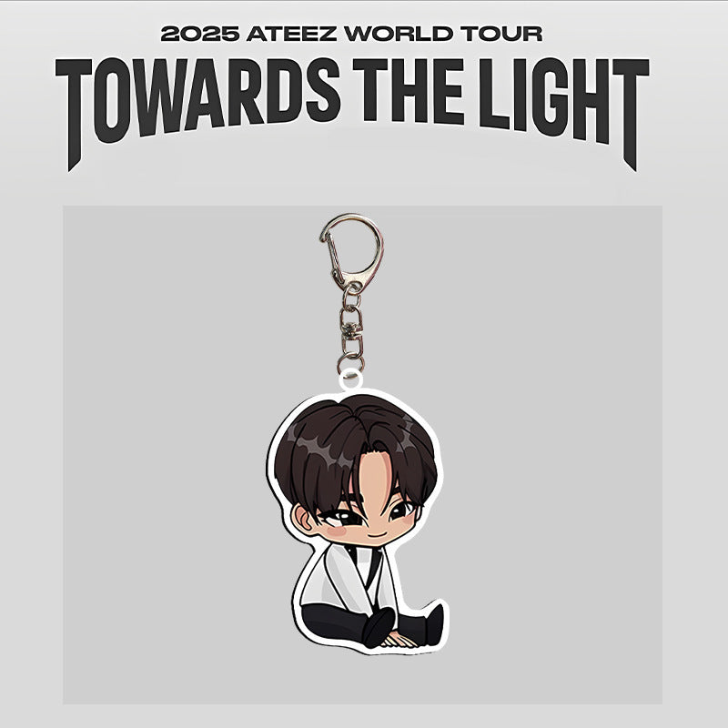 ATEEZ MERCH ACRYLIC KEYRINGS