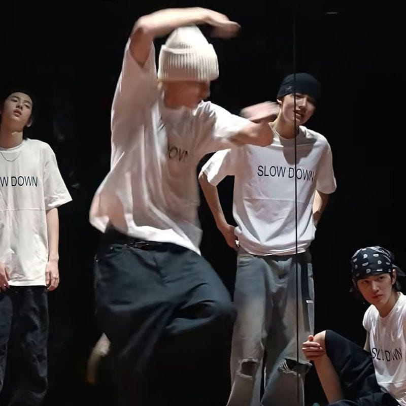 CORTIS T SHIRT SLOW DOWN 100% COTTON