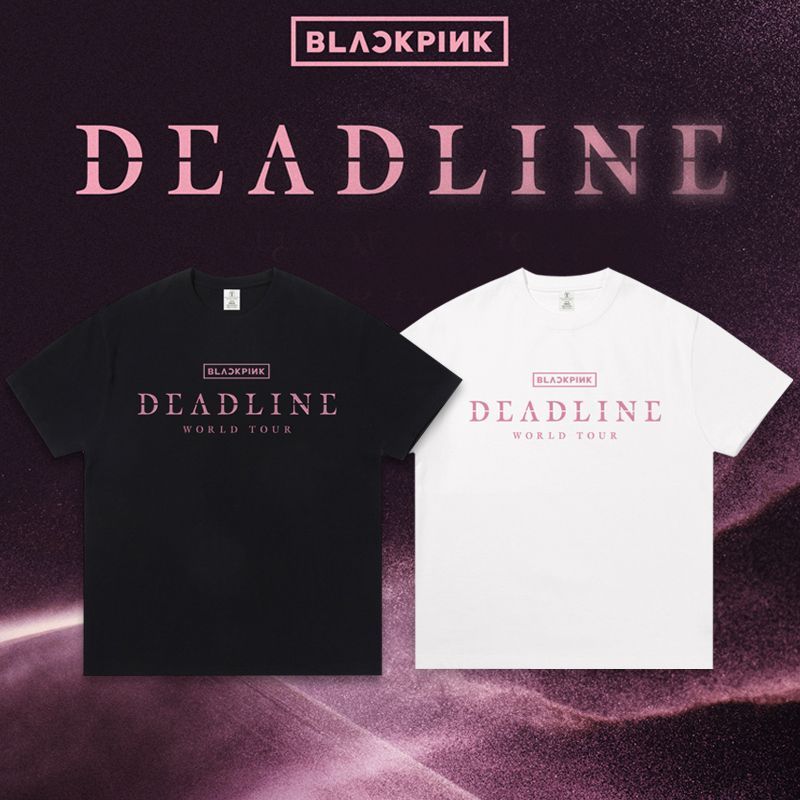 BLACKPINK DEADLINE T-SHIRTS 100% BAUMWOLLE