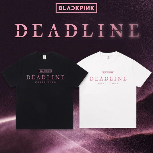 BLACKPINK DEADLINE T-SHIRTS 100% BAUMWOLLE