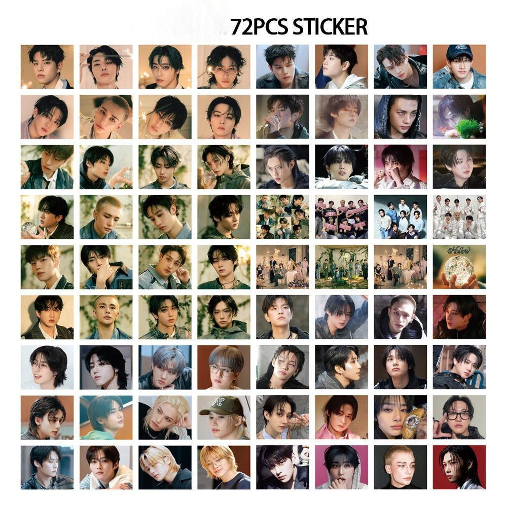 STRAY KIDS MERCH FOTOKARTEN HOLO KIT 127 STÜCK (55 FOTOKARTEN + 72 STICKER)