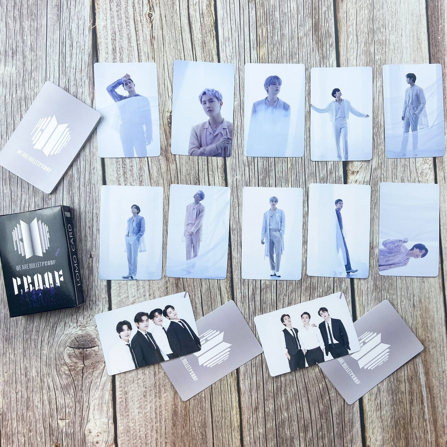 PHOTOCARDS BTS PROOF