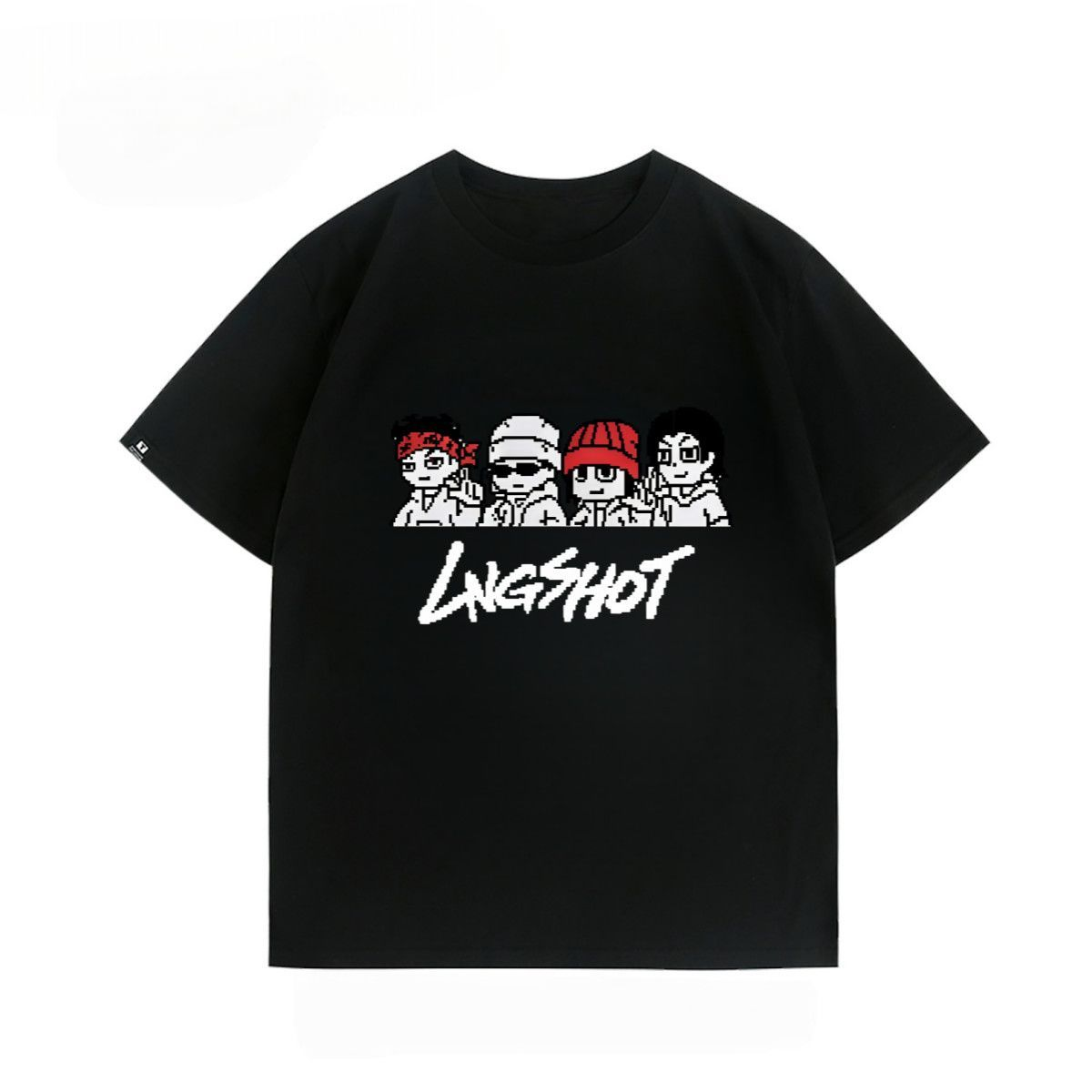 LNGSHOT T-SHIRTS 100% COTTON (various colors)