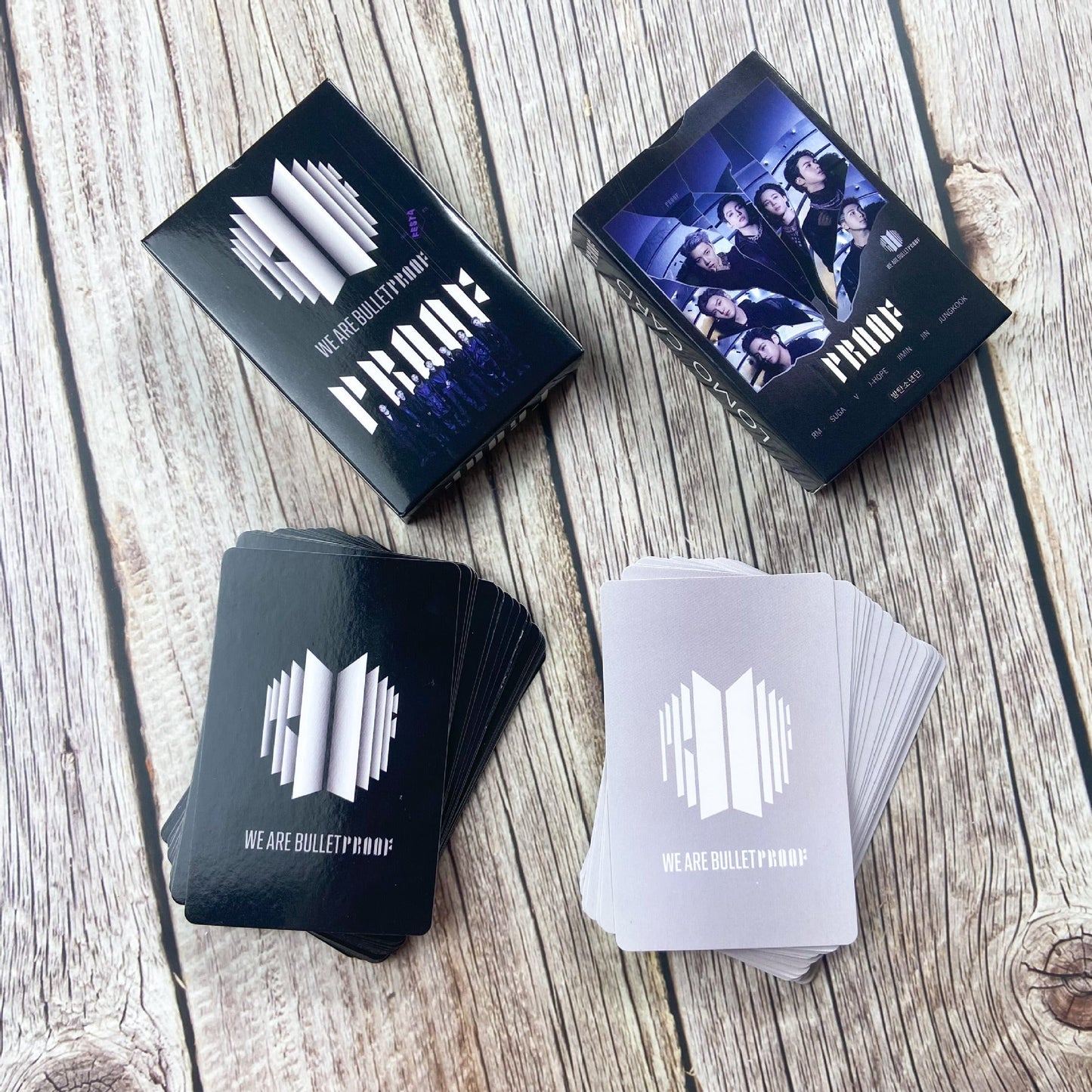 PHOTOCARDS BTS PROOF